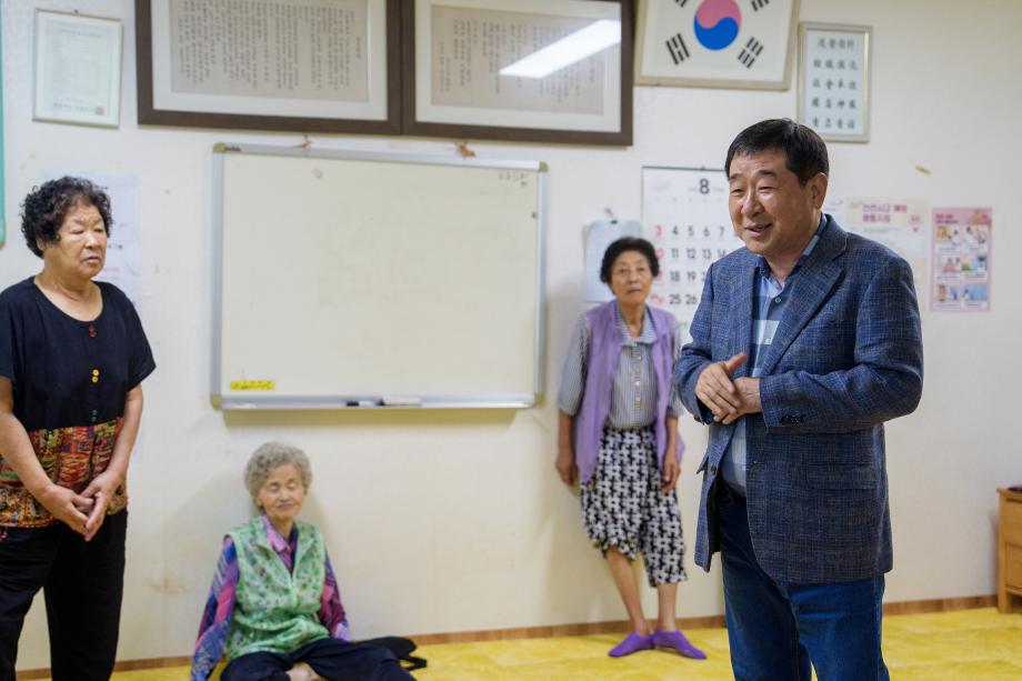 말복 경로당 행사