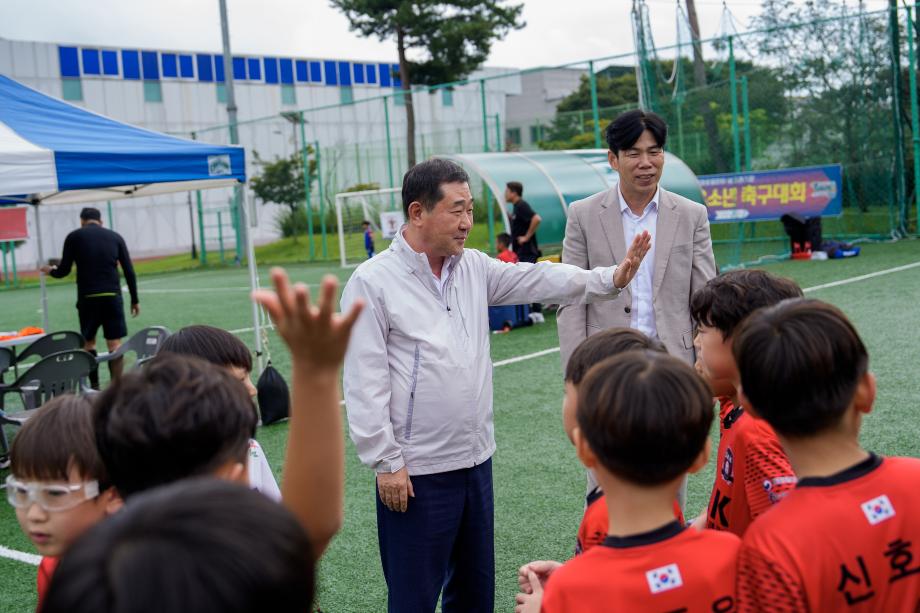 증평군수배 유소년축구대회년