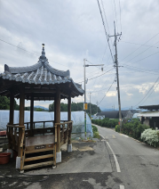 정자와 송정1리의 길