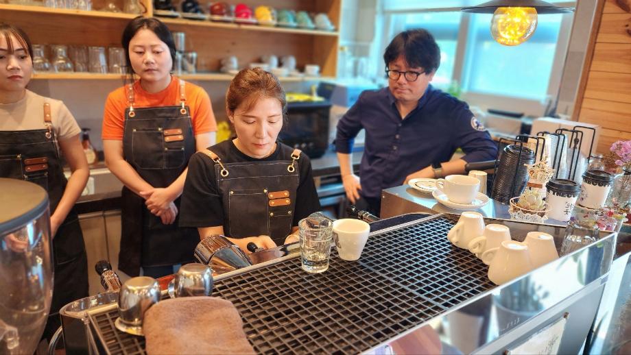 증평군여성단체협의회, 바리스타 양성과정 운영