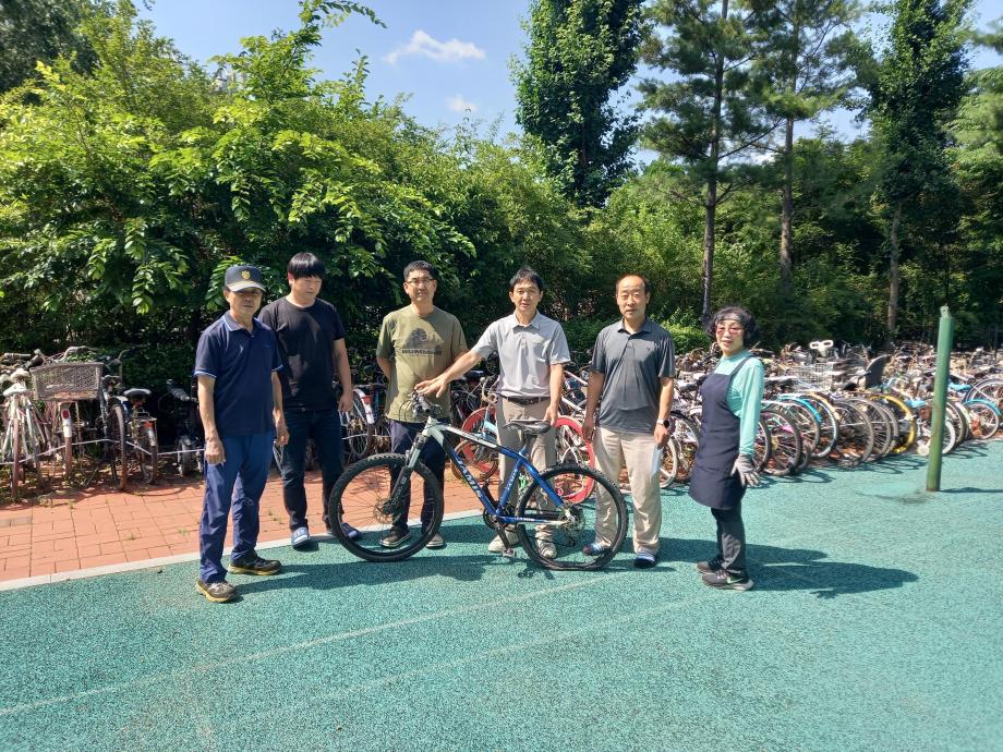 증평 송산1단지, ‘사랑의 자전거 나눔행사’로 공동체 온기 더해