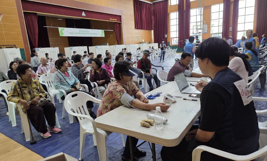 증평군, 올해 마지막 농촌재능나눔 의료 봉사활동 실시