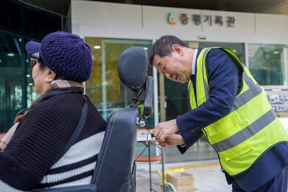 증평군, ‘고령자 생명지키기 프로젝트’로 교통약자 안전 확보 나서