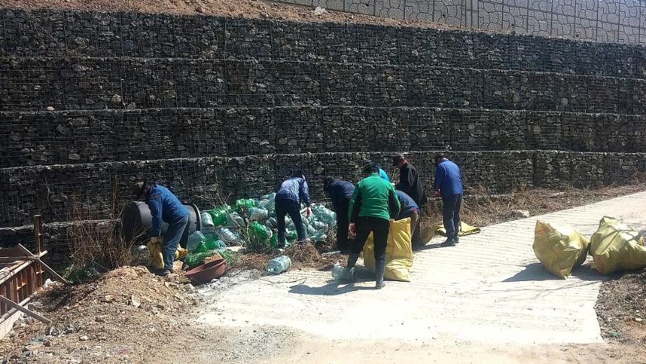 증평군, 연암저수지를 찾는 방문객 맞이에 분주
