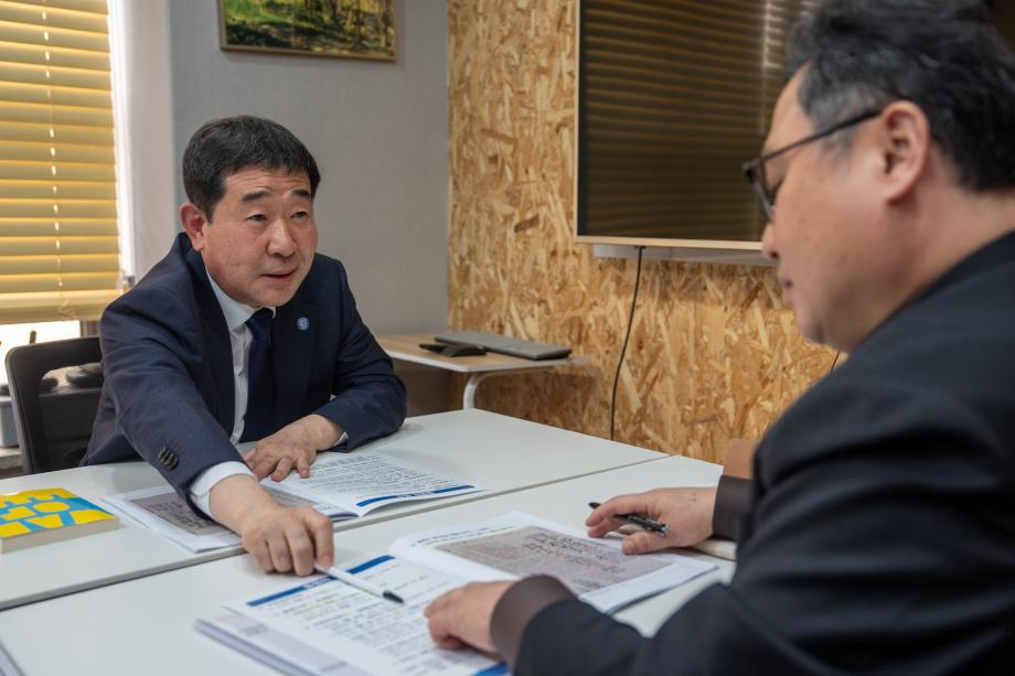 이재영 증평군수, 재정규모 외연 확장을 위해 나라살림연구소 방문